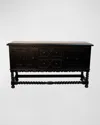 Peninsula Home Collection Mission Buffet In Black