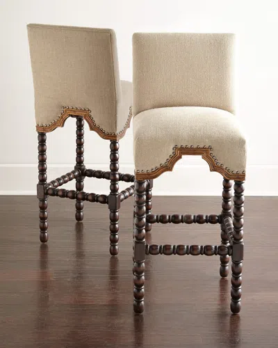Peninsula Home Collection Porter Barstool In Tan