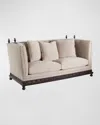 Peninsula Home Collection Santa Fe Sofa - 84" In Brown