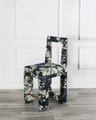 Peninsula Home Collection Santander 25" Counter Stool In Windsong Midnight