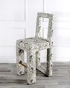 Peninsula Home Collection Santander 30" Bar Stool In Twin Tiger Hemp