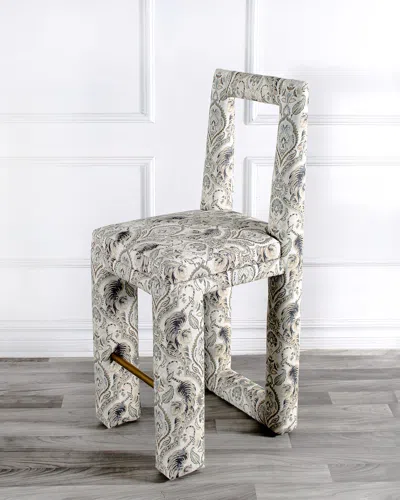 Peninsula Home Collection Santander 30" Bar Stool In Twin Tiger Hemp