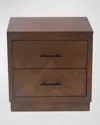 Peninsula Home Collection Toledo Nightstand In Brown
