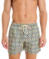 Peninsula Swimwear Geometric-pattern Swim Shorts In Multi