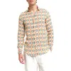 Peninsula Swimwear Cala Cipolla Linen Shirt In Multi