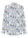 Peninsula Swimwear Casablanca Shirt In Animal Print