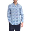 Peninsula Swimwear Floral-print Linen Shirt In Multi