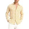 Peninsula Swimwear Casuzze Linen Shirt In Yellow