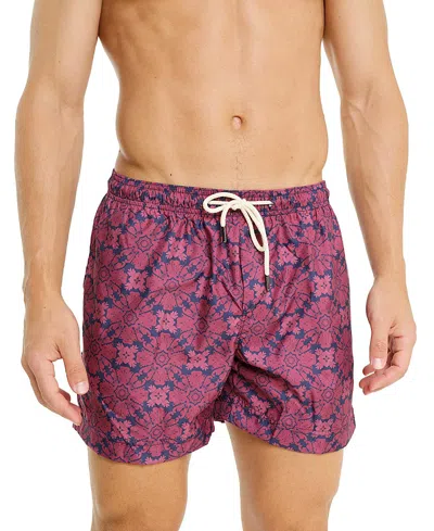 Peninsula Swimwear Casuzze Swim Shorts In Brown