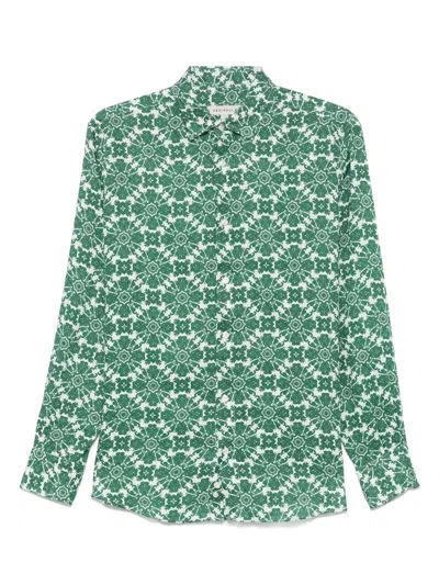 Peninsula Swimwear Casuzzo Shirt In Green