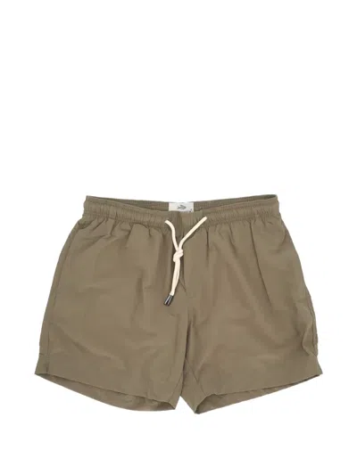 Peninsula Swimwear Drawstring-waist Swim Shorts In Gray