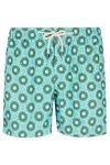 Peninsula Swimwear Valle Della Luna Swim Shorts In Blue