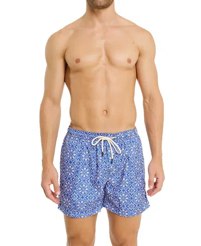 Peninsula Swimwear Filicudi Swim Shorts In Blue