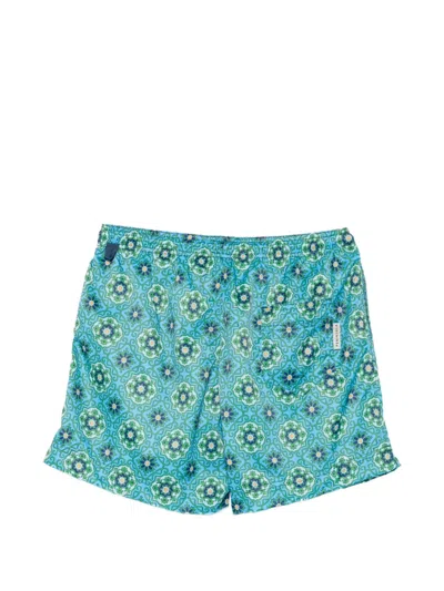 Peninsula Swimwear Filicudi Swim Shorts In Blue