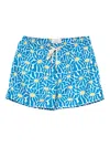 Peninsula Swimwear Badeshorts Mit Blumen-print In Blue