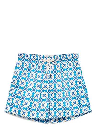 Peninsula Swimwear Fontanelle Swim Shorts In Blau