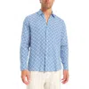 Peninsula Swimwear Giglio Linen Shirt In Blue