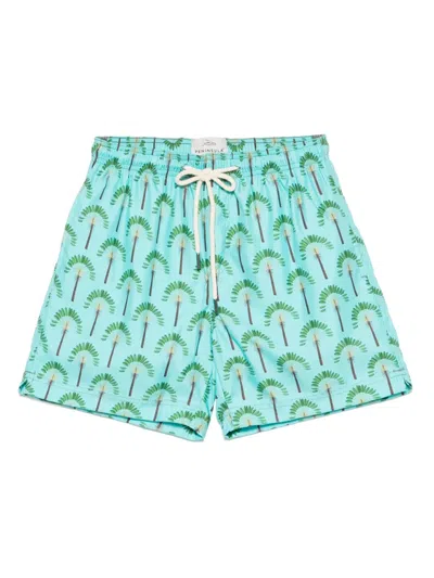 Peninsula Swimwear Graphic-print Swim Shorts