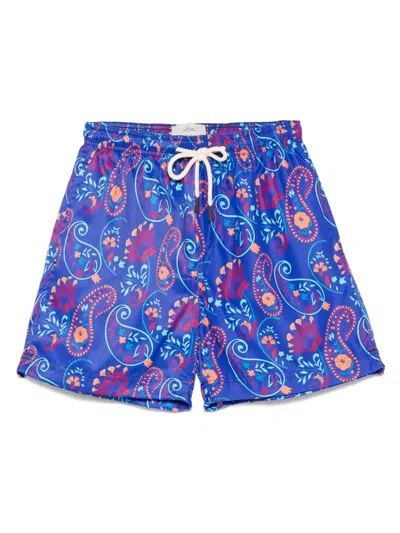 Peninsula Swimwear Graphic-print Swim Shorts