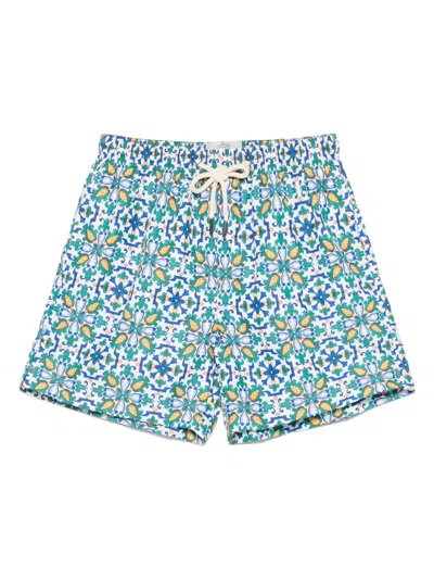 Peninsula Swimwear Graphic-print Swim Shorts