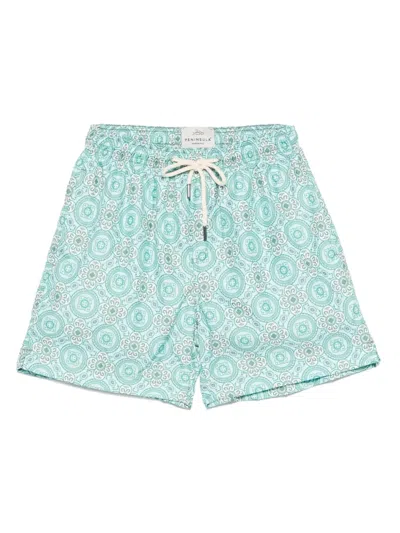 Peninsula Swimwear Graphic-print Swim Shorts
