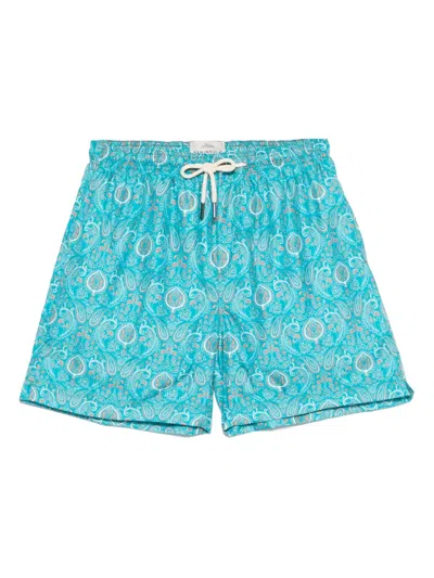 Peninsula Swimwear Graphic-print Swim Shorts