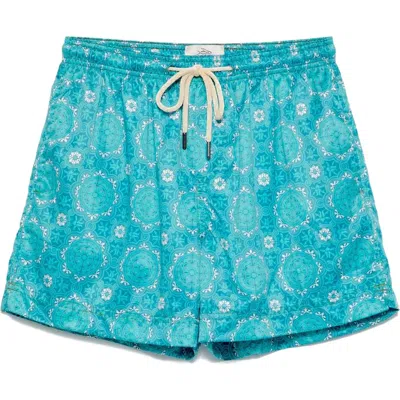 Peninsula Swimwear Isola Delle Correnti Swim Shorts In Blue