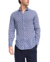 Peninsula Swimwear Montecristo Linen Shirt In Blue