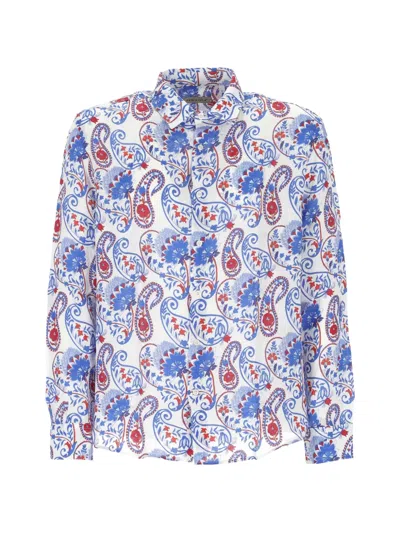 Peninsula Swimwear Paisley-print Shirt In Multi