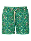 Peninsula Swimwear Patterned Drawstring Swim Shorts In Multi
