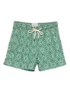 Peninsula Swimwear Costume Drawstring Swim Shorts In Green