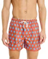 Peninsula Swimwear Geometric-pattern Swim Shorts In Multi