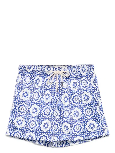 Peninsula Swimwear Portofino Swim Shorts In Blau