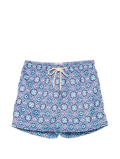 Peninsula Swimwear Taormina Swim Shorts In Blue