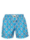 Peninsula Swimwear Tinnari V2 Recycled-polyester Swim Shorts In Blue