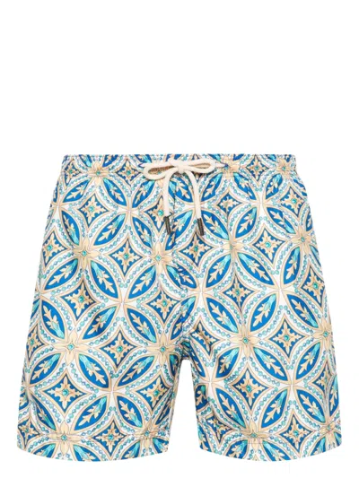 Peninsula Swimwear Tropea Swim Shorts In Yellow