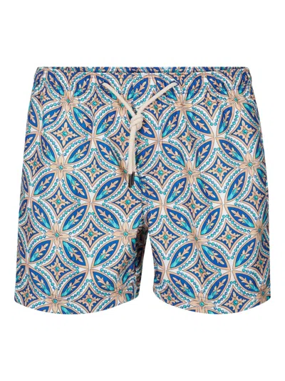 Peninsula Tropea Swim Shorts In Multicolour