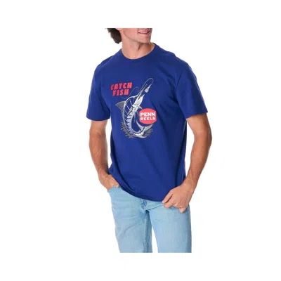 Penn Men's  Catch Fish T-shirt In Blue
