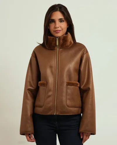 Penny Black Coats In Brown