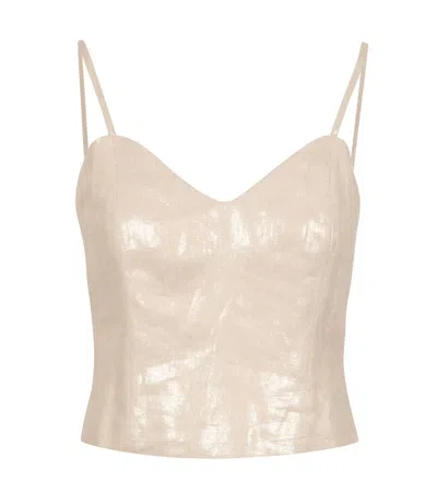 Penny Black Top Golden In Neutral