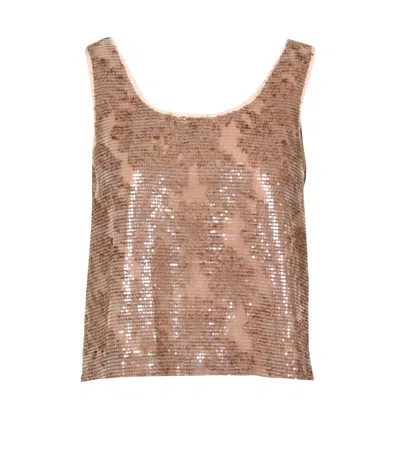 Penny Black Top Sand In Purple