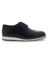 Penny Lane Men's Baker Leather Brogues In Black