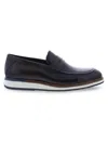 Penny Lane Men's Brick Lane Leather Penny Loafers In Whiskey