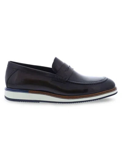 PENNY LANE MEN'S BRICK LANE LEATHER PENNY LOAFERS