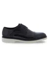 Penny Lane Men's Kings Road Leather Derby Shoes In Black
