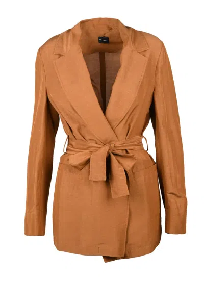 Pennyblack Aleggio Robe Jacket - Brown