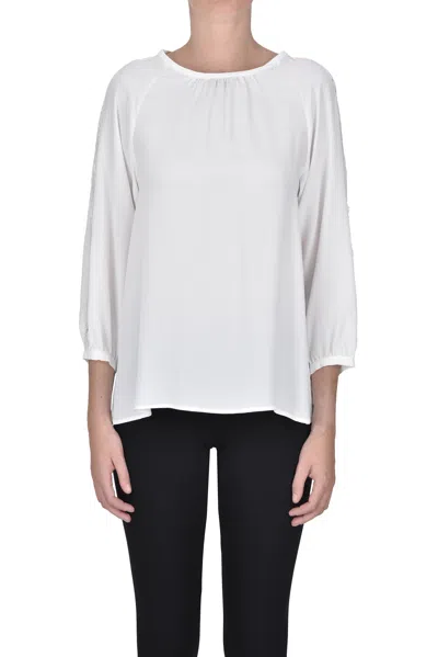 Pennyblack Anselmo Crepè Shirt In White