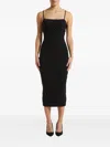 Pennyblack Beaded Midi Dress In Black