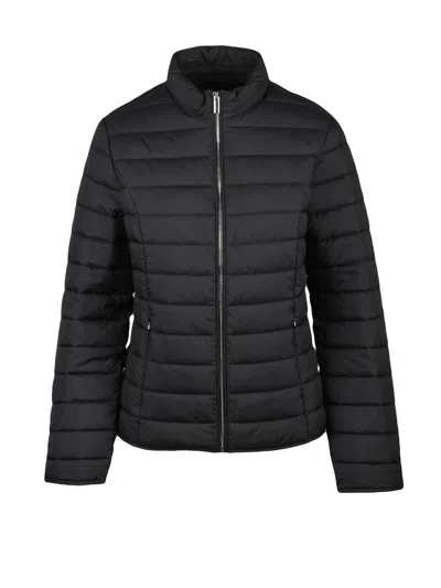 Pennyblack Black Polyester Quilted Down Jacket