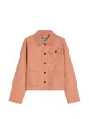 Pennyblack Button-up Patch-pocket Denim Jacket In Multi